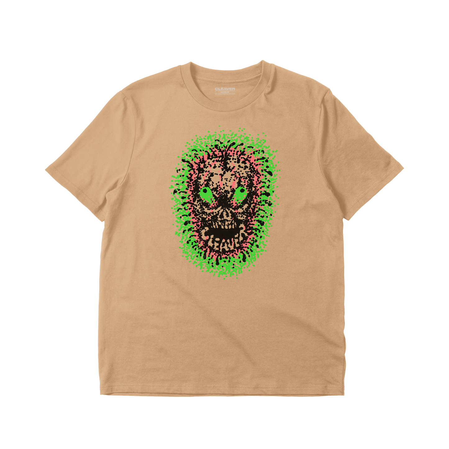 "SKULL" TEE SAND