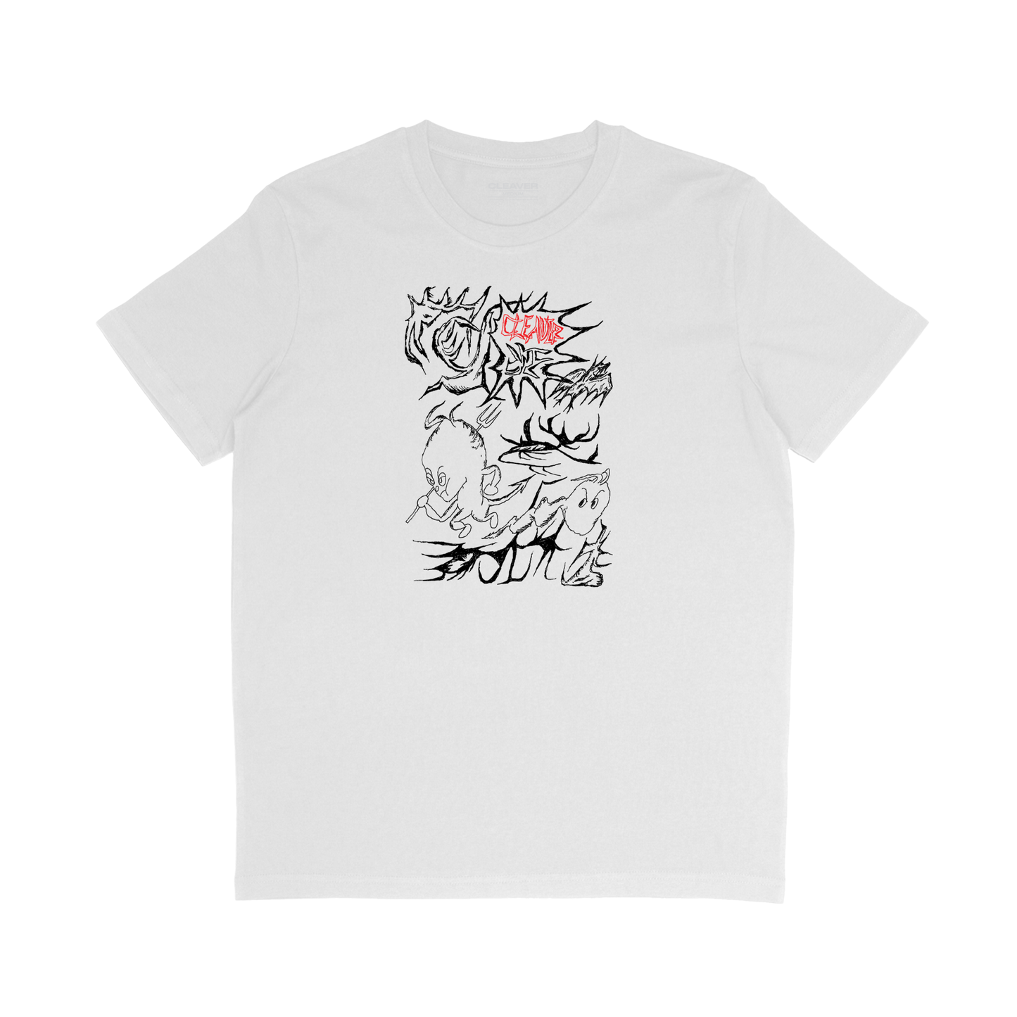 "KAZWES" TEE WHITE