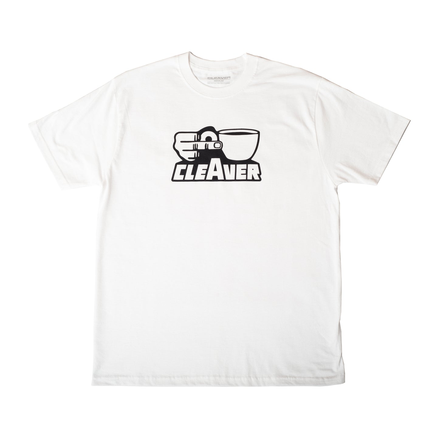 "COFFEENGER" TEE WHITE