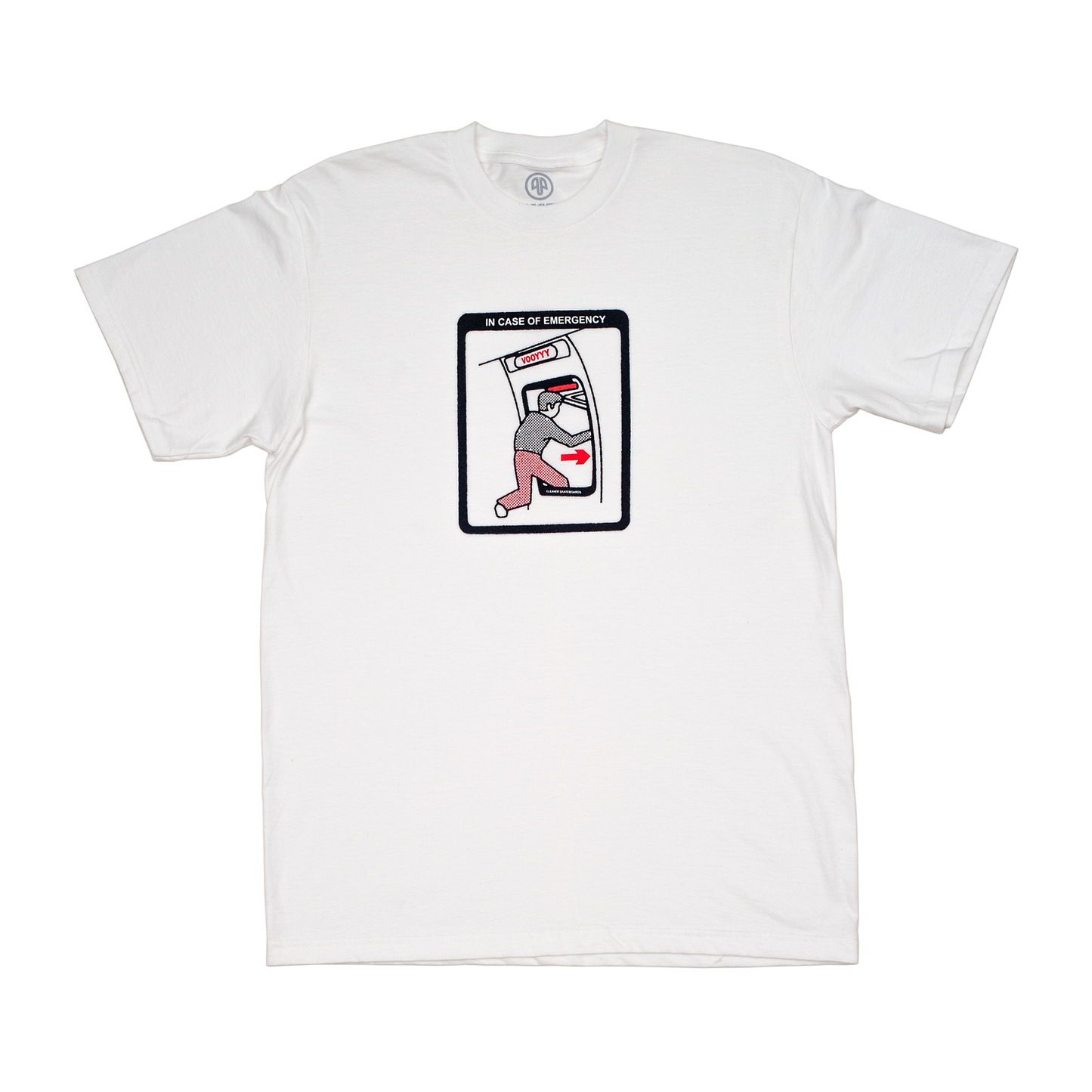 "EMERGENCY" TEE WHITE