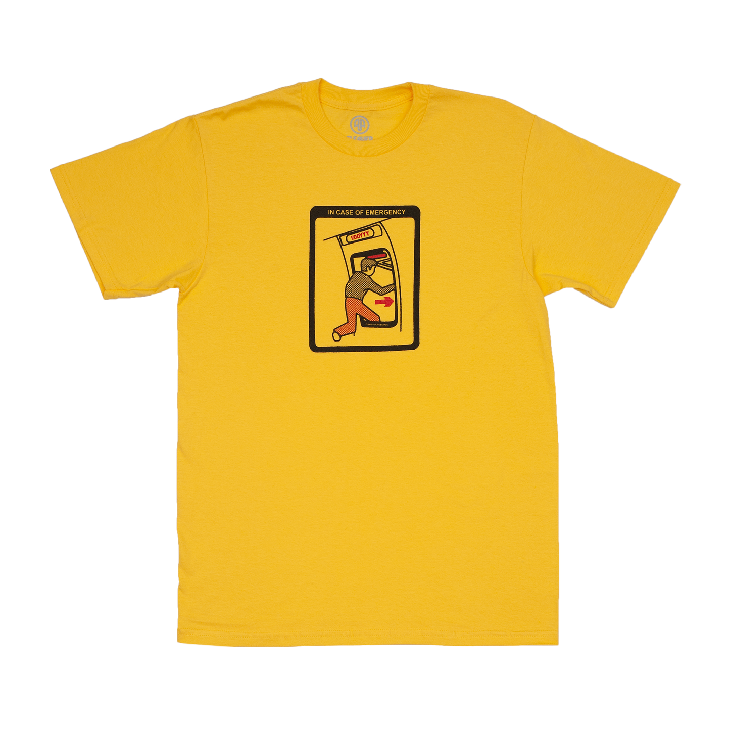 "EMERGENCY" TEE YELLOW