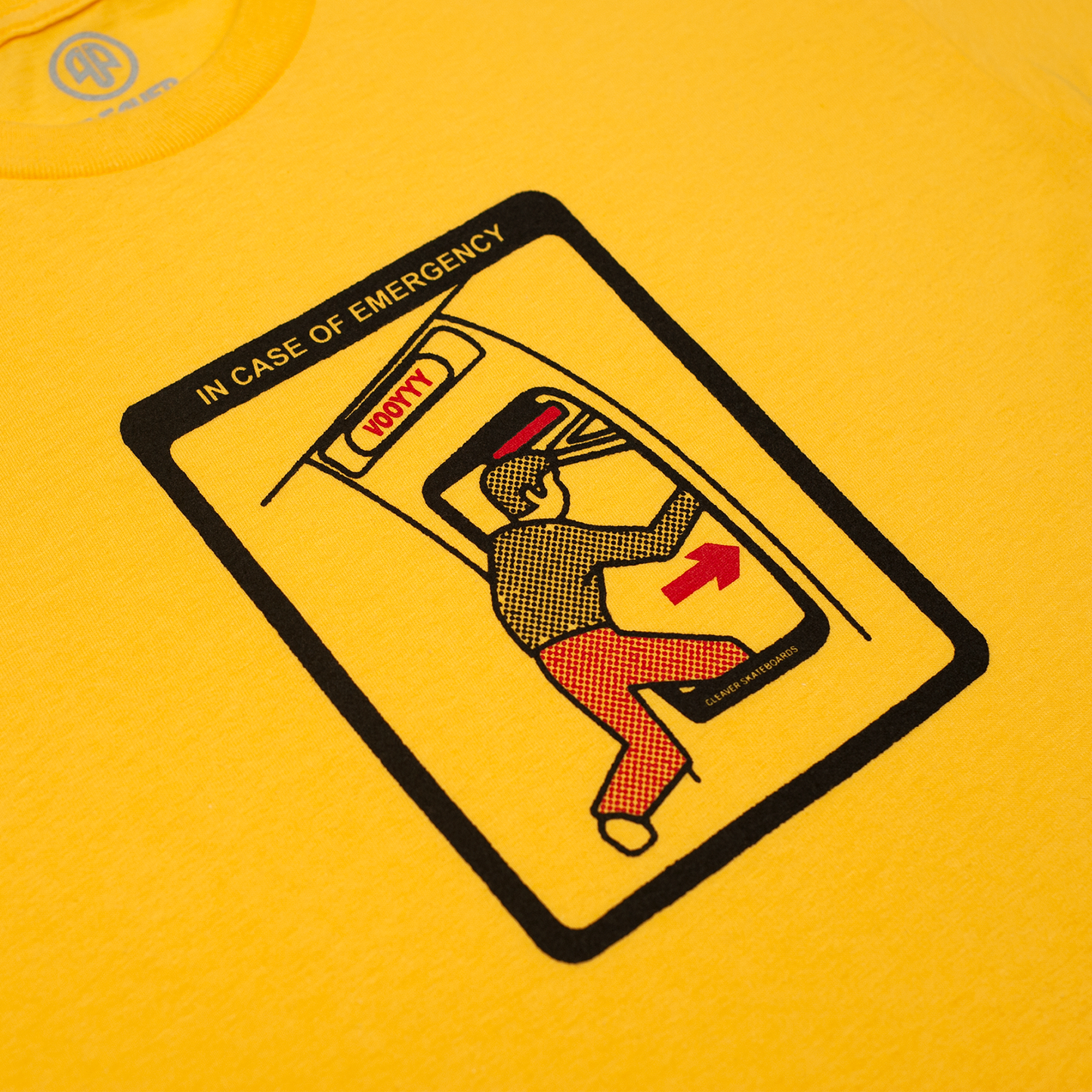 "EMERGENCY" TEE YELLOW