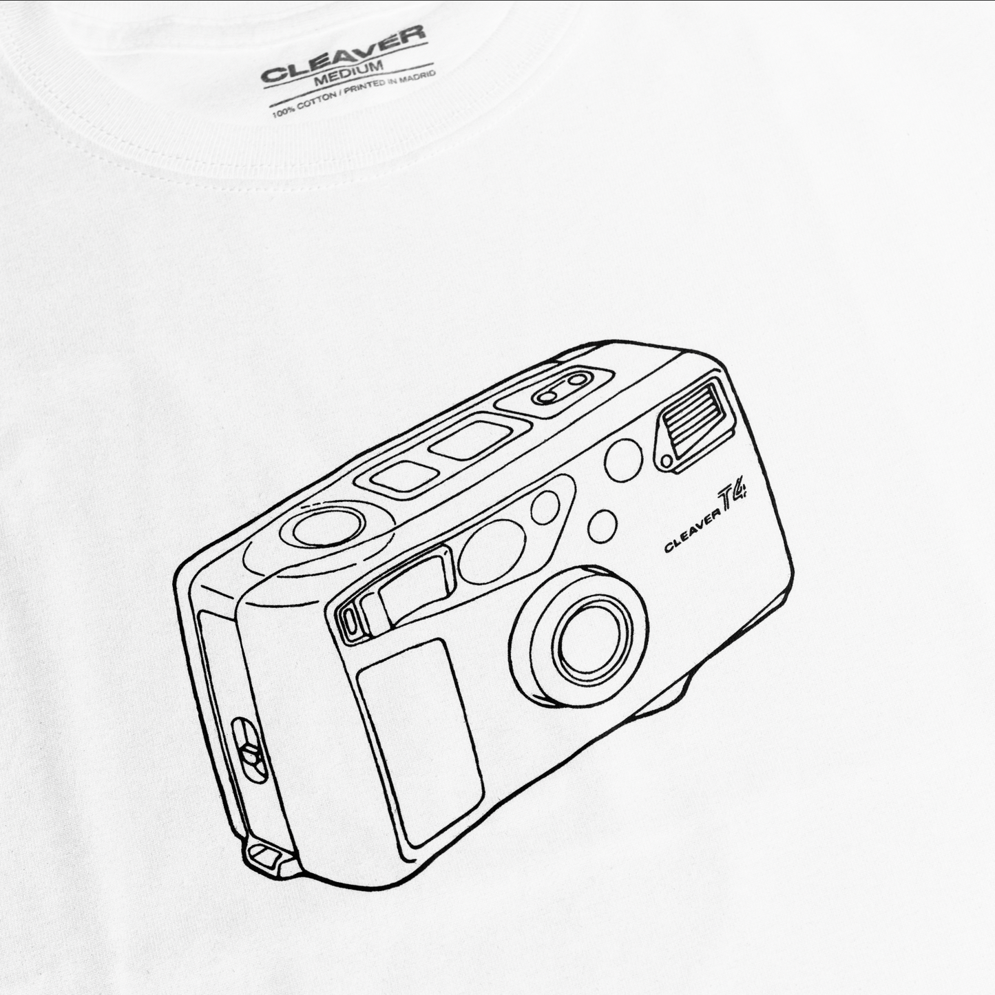 "T4" TEE WHITE