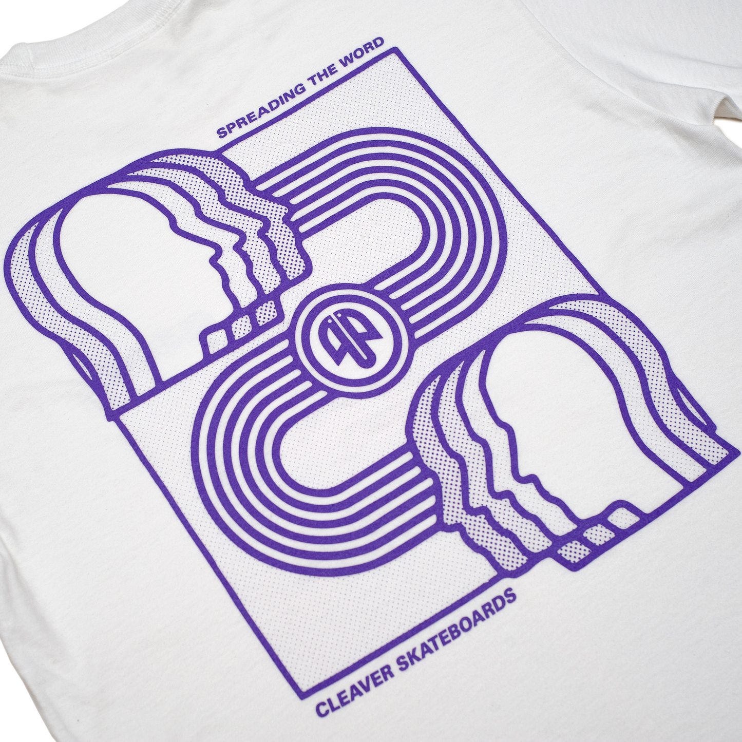 "SPREADING" TEE WHITE