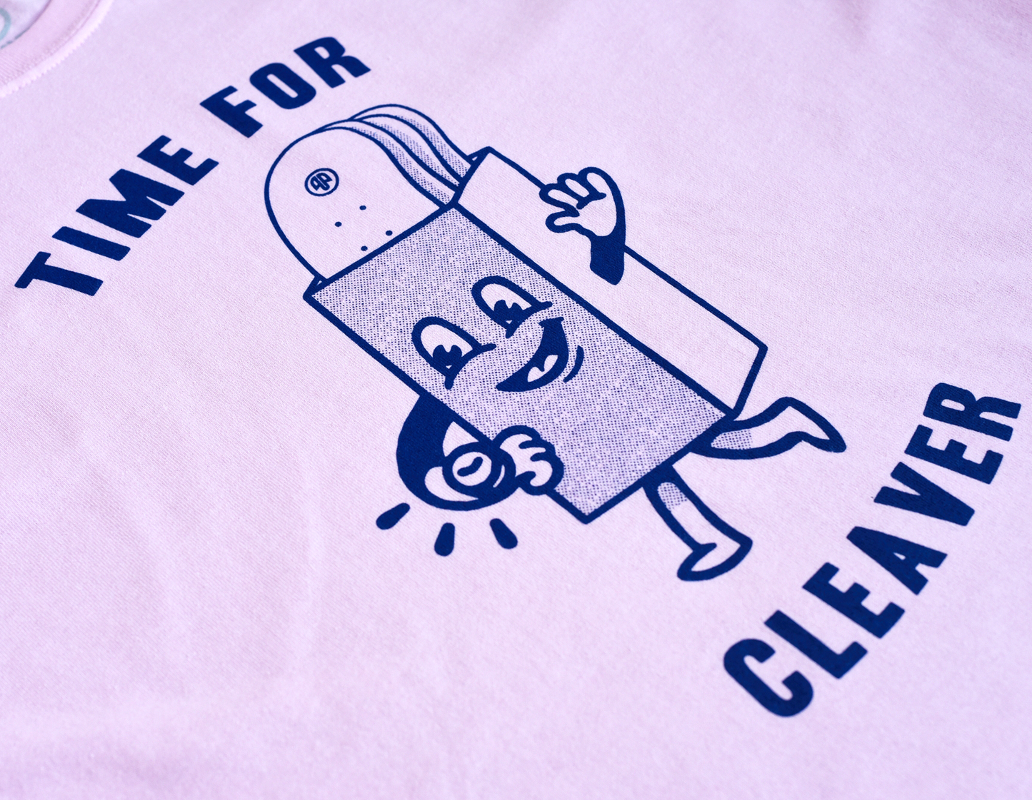 "TIME FOR" TEE PINK