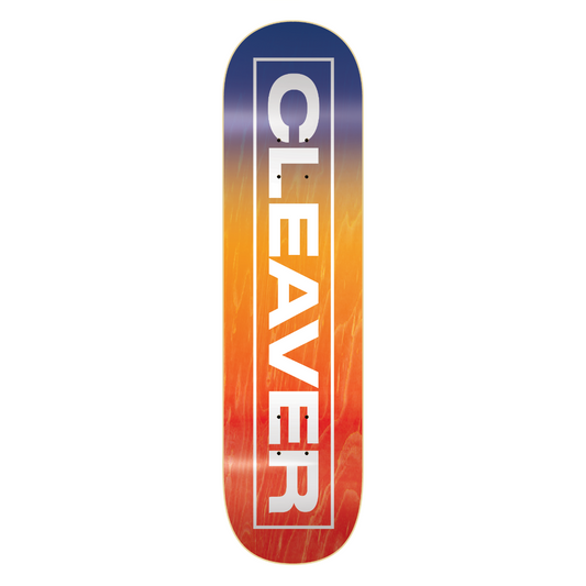 Cleaver deck, made in Mexico. 7-ply Canadian Maple construction and a medium concave.