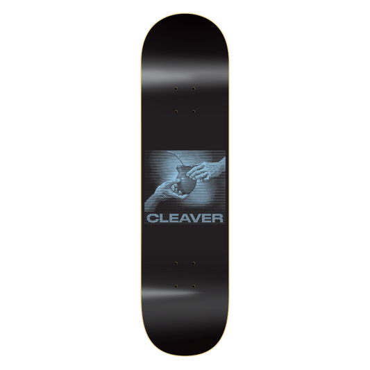 Cleaver deck, made in Mexico. 7-ply Canadian Maple construction and a medium concave.