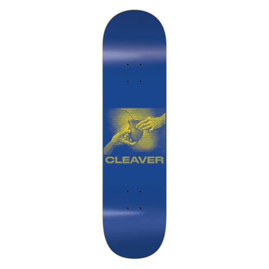 Cleaver deck, made in Mexico. 7-ply Canadian Maple construction and a medium concave.