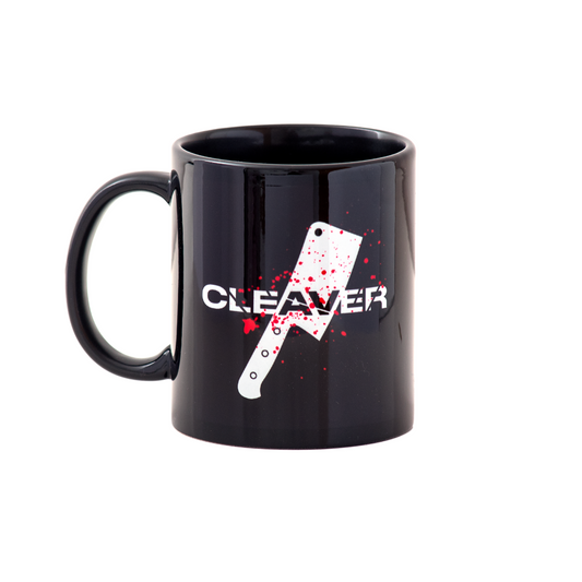 We love The Sopranos and this was just a matter of time. Originally titled “Pork Store Killer”, this is a take on character Christopher Moltisanti’s metafictional horror movie “Cleaver”.

COFFEE MUG. Front & Back Print.