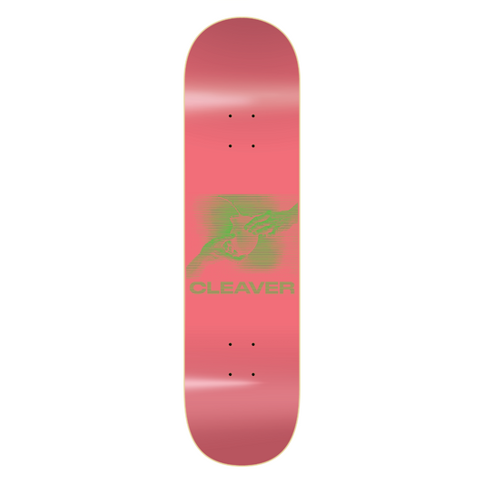 Cleaver deck, made in Mexico. 7-ply Canadian Maple construction and a medium concave.