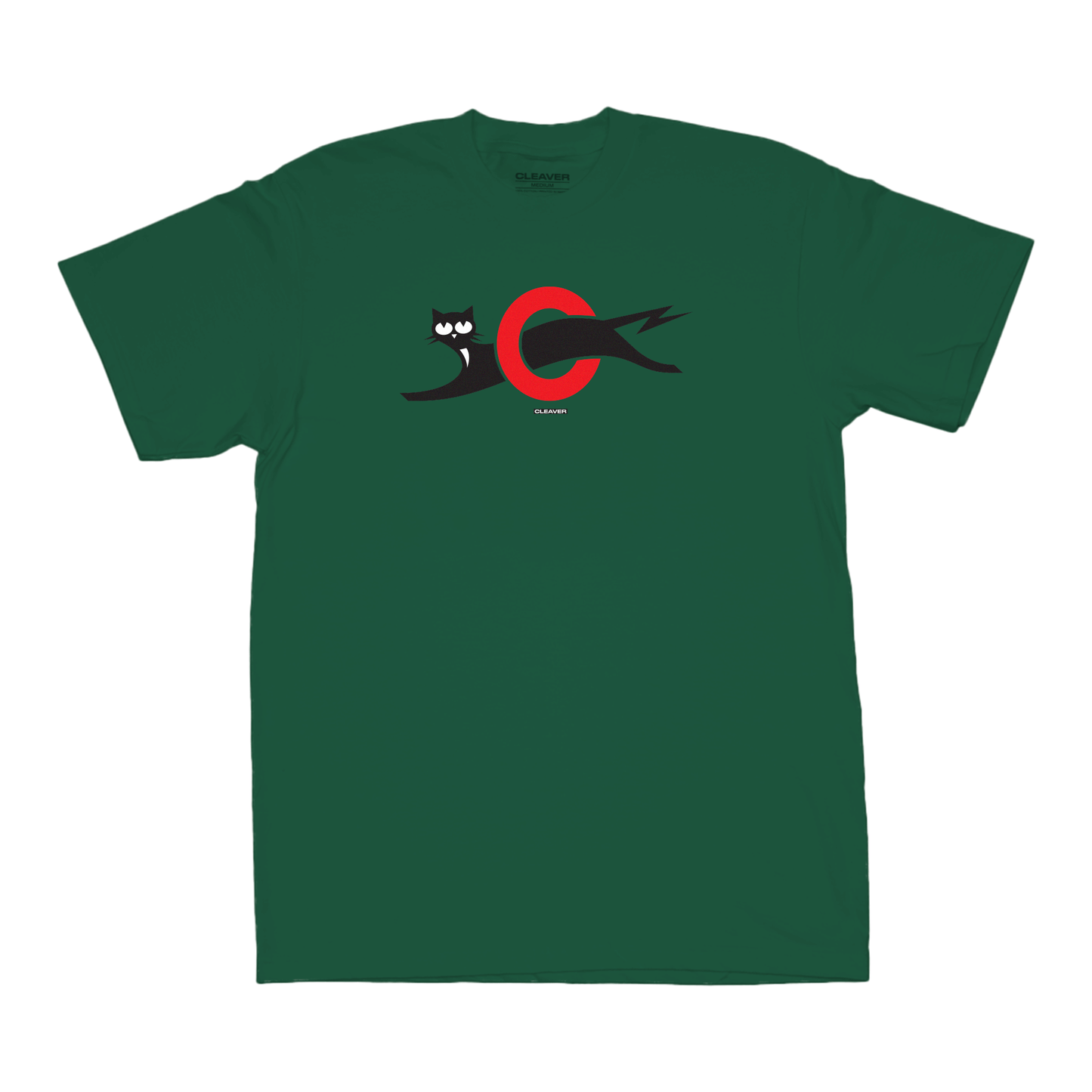 "CLEAVEREADY" TEE GREEN