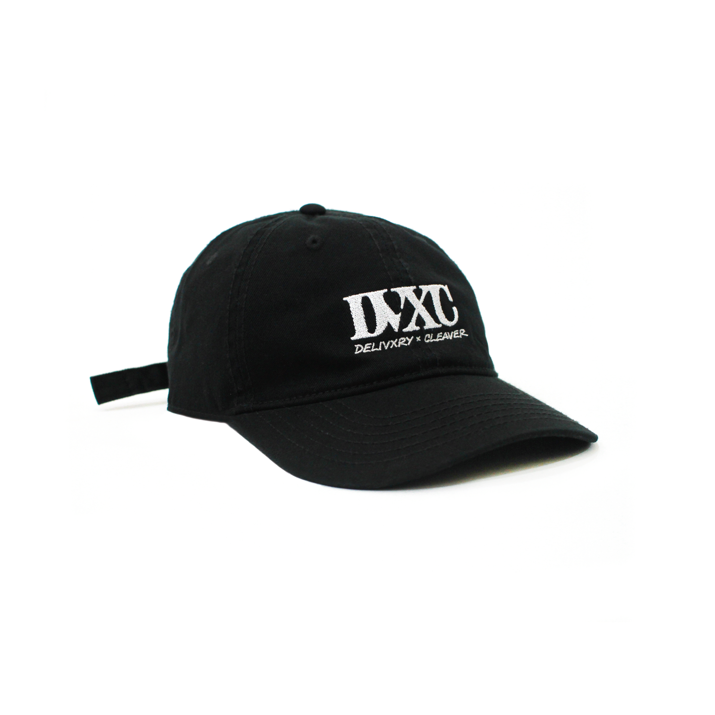 “DVXC” DAD HAT BLACK