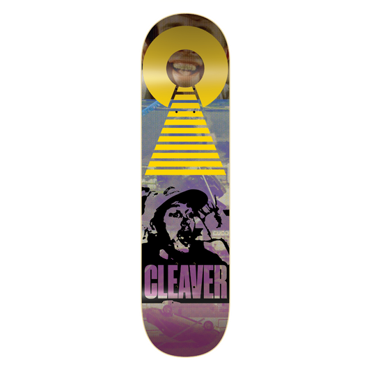 Cleaver deck, made in Mexico. 7-ply Canadian Maple construction and a medium concave.